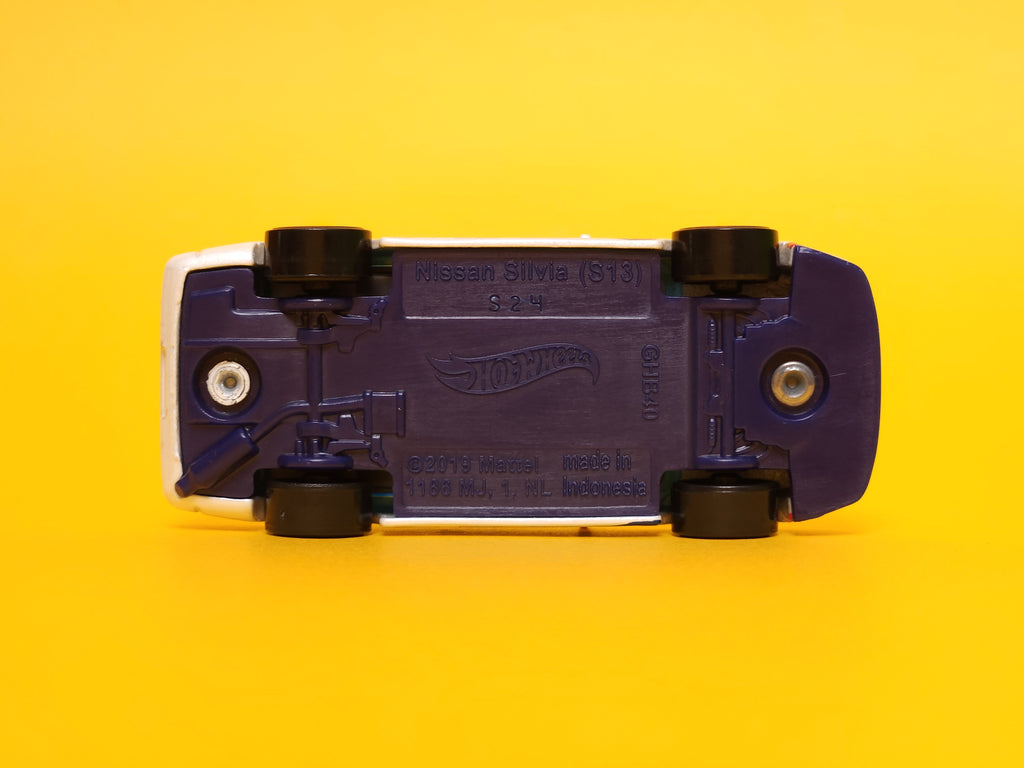 Nissan Silvia (S13): Pearl White – 2023 Mattel Hot Wheels Basic