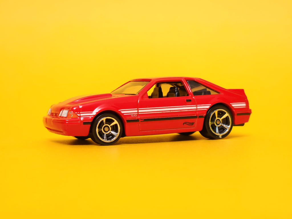 '92 Ford Mustang: Red – 2024 Mattel Hot Wheels Basic