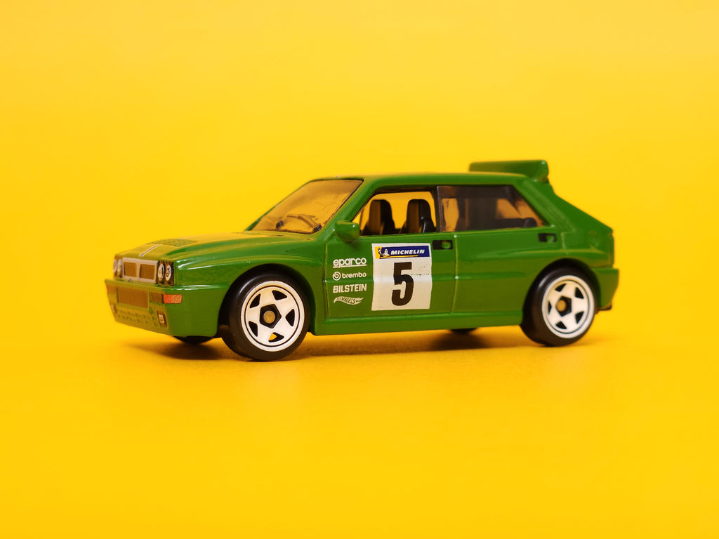 Lancia Delta Integrale: Dark green – 2024 Mattel Hot Wheels Silver