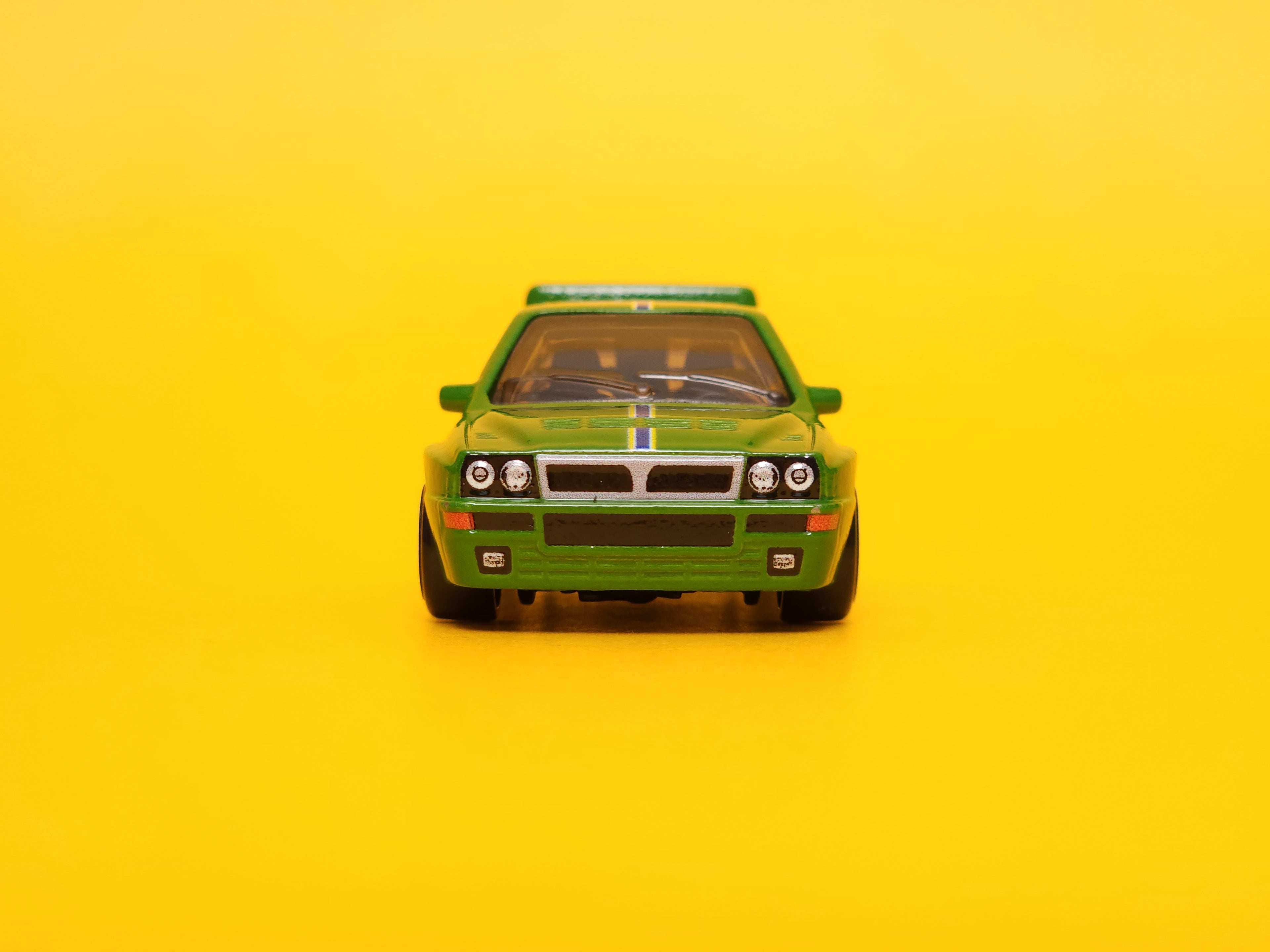Lancia Delta Integrale: Dark green – 2024 Mattel Hot Wheels Silver
