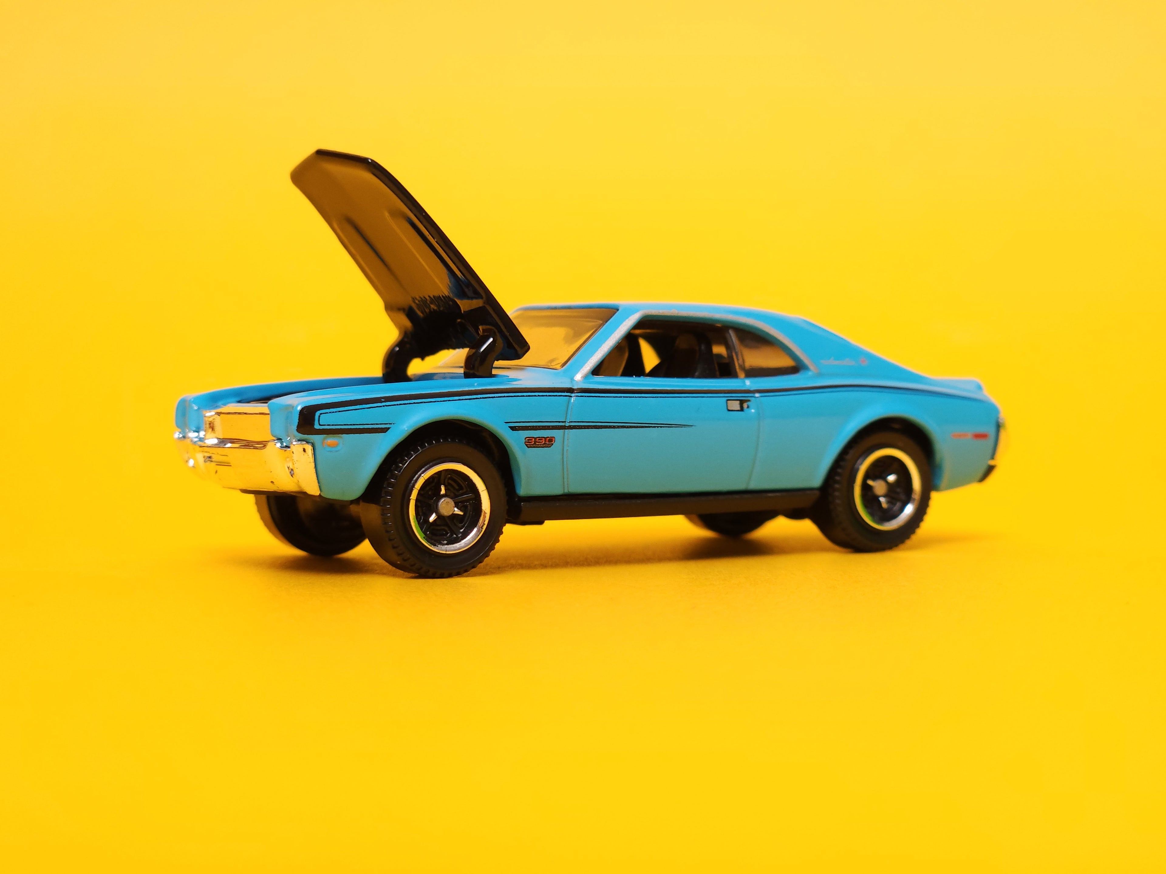 1970 AMC Javelin: Sky Blue – 2024 Mattel Matchbox Premium 1st Edition