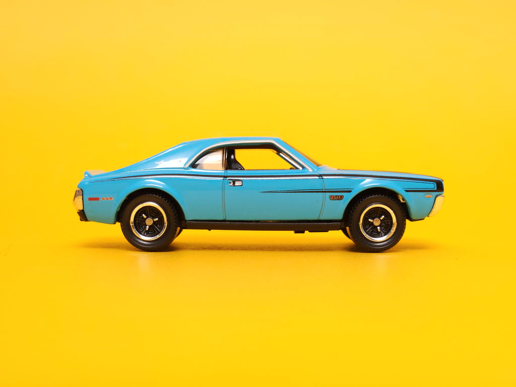 1970 AMC Javelin: Sky Blue – 2024 Mattel Matchbox Premium 1st Edition