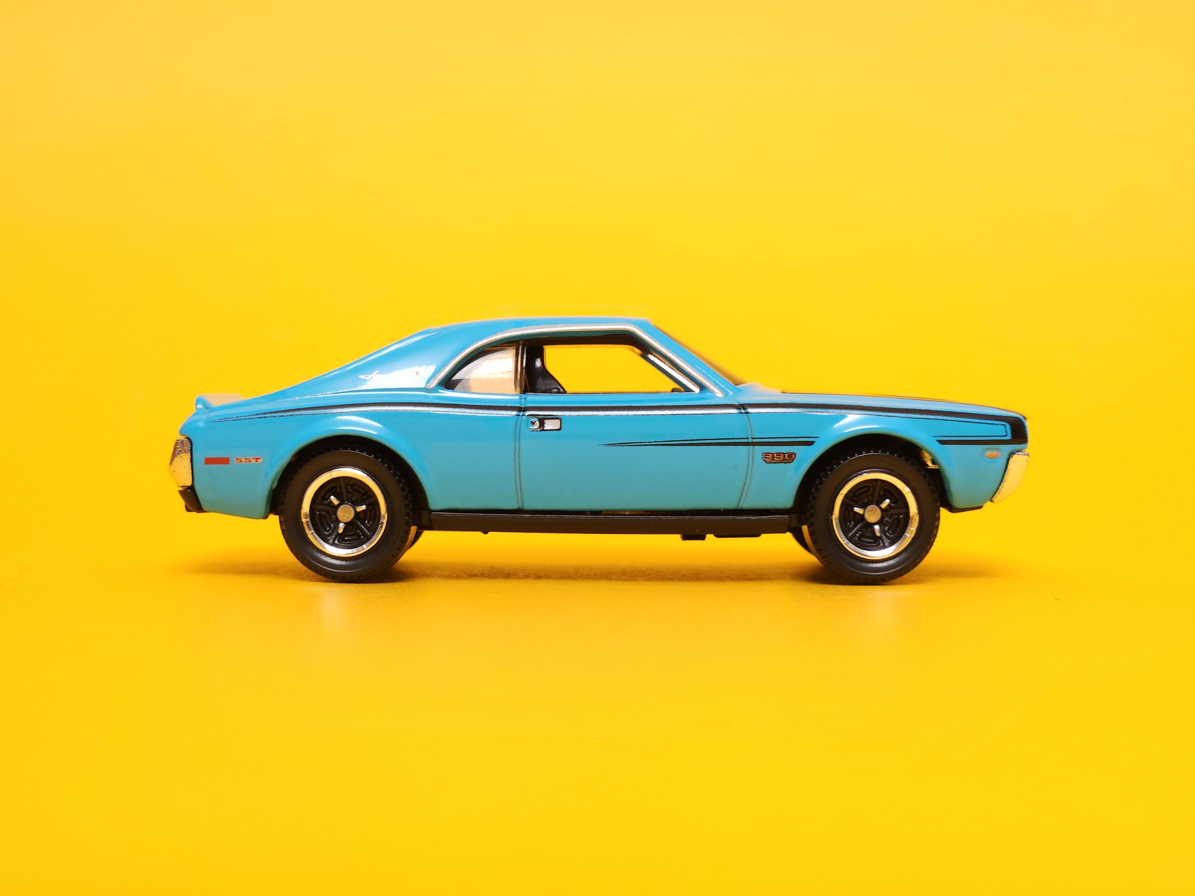 1970 AMC Javelin: Sky Blue – 2024 Mattel Matchbox Premium 1st Edition