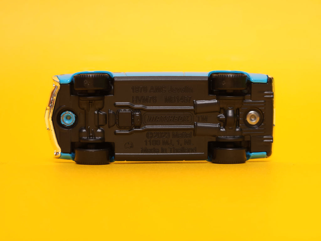 1970 AMC Javelin: Sky Blue – 2024 Mattel Matchbox Premium 1st Edition