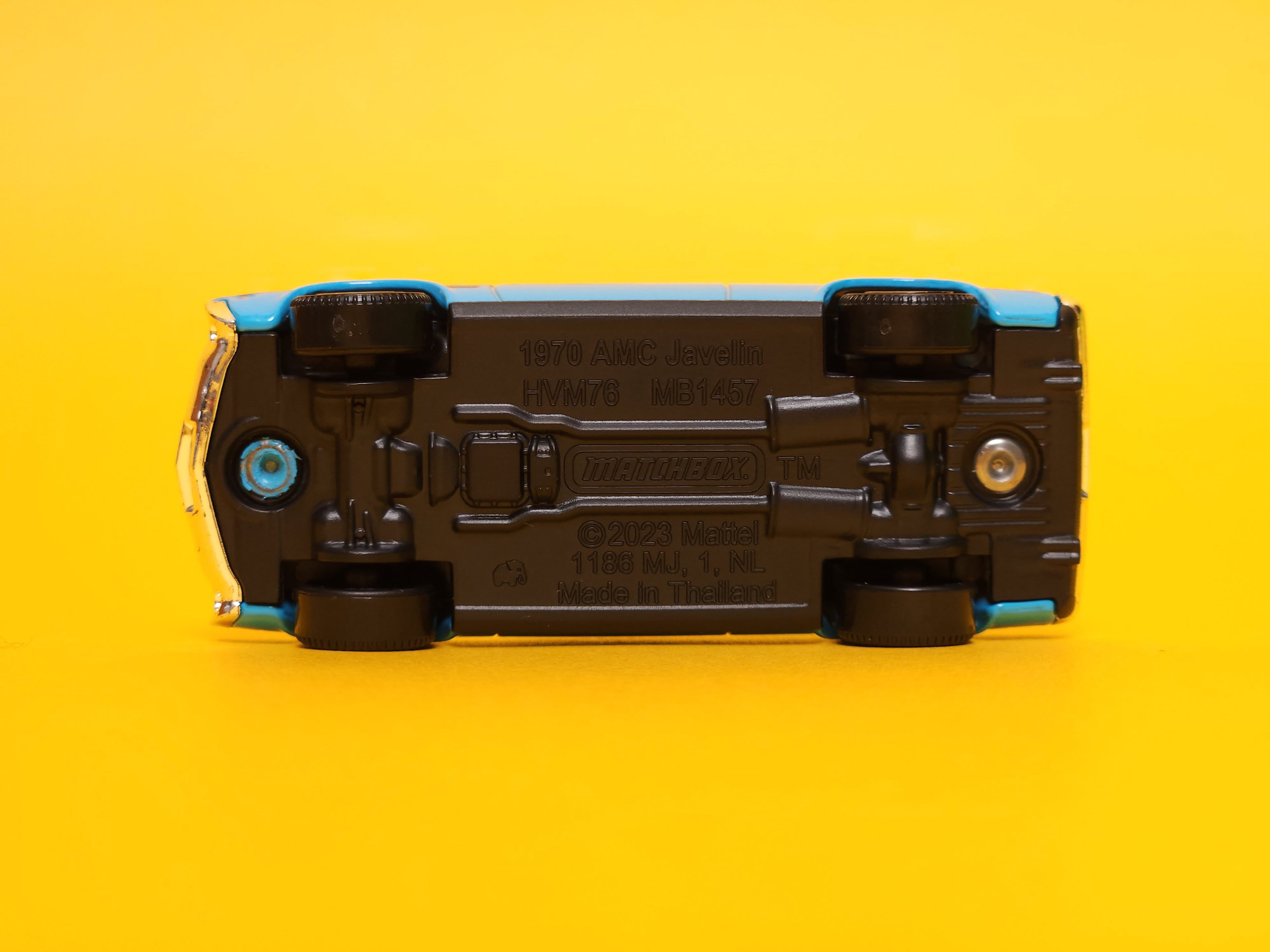 1970 AMC Javelin: Sky Blue – 2024 Mattel Matchbox Premium 1st Edition