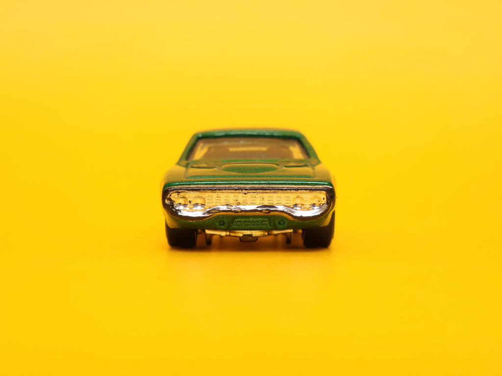 '71 Plymouth GTX: Metalflake Dark Green – 2008 Mattel Hot Wheels Basic