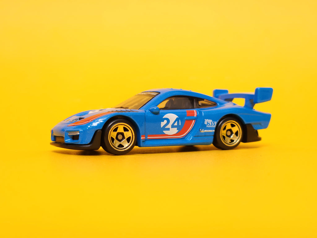 Porsche 935: Metalflake Blue – 2024 Mattel Hot Wheels Silver