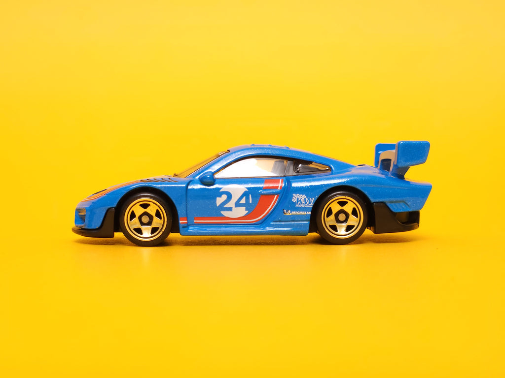 Porsche 935: Metalflake Blue – 2024 Mattel Hot Wheels Silver