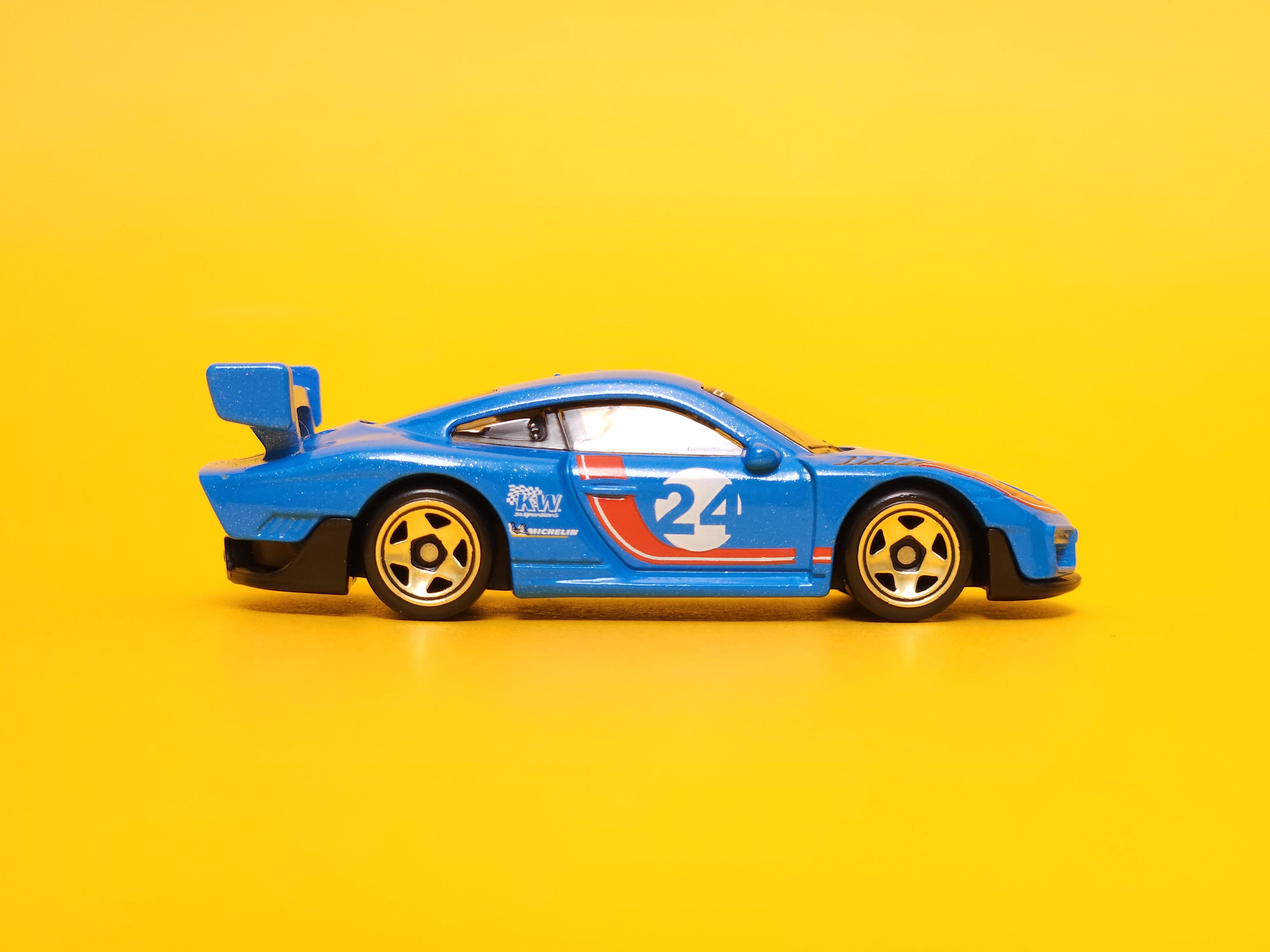 Porsche 935: Metalflake Blue – 2024 Mattel Hot Wheels Silver