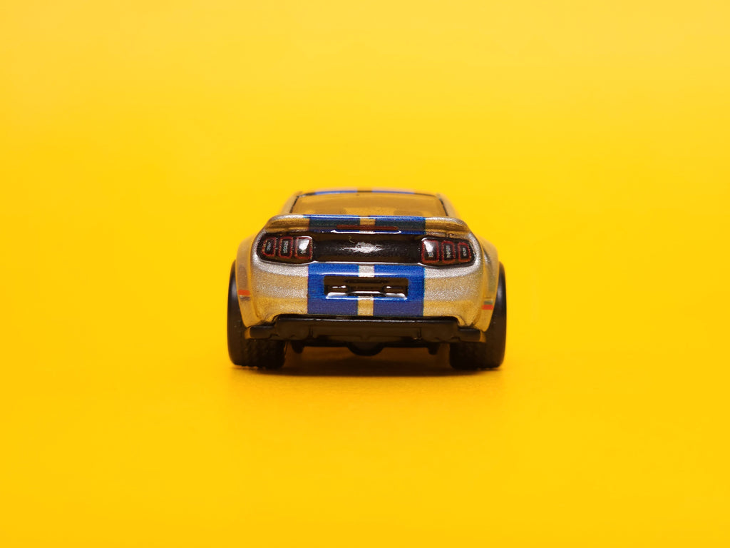 2014 Custom Mustang: Need For Speed Metalflake Ingot Silver – 2014 Mattel Hot Wheels Premium 1st Edition