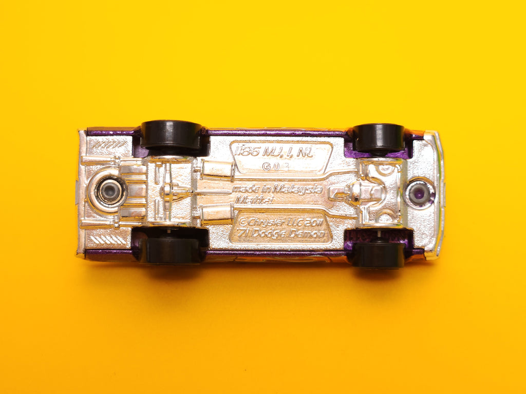 '71 Dodge Demon: Metalflake Purple – 2014 Mattel Hot Wheels Basic