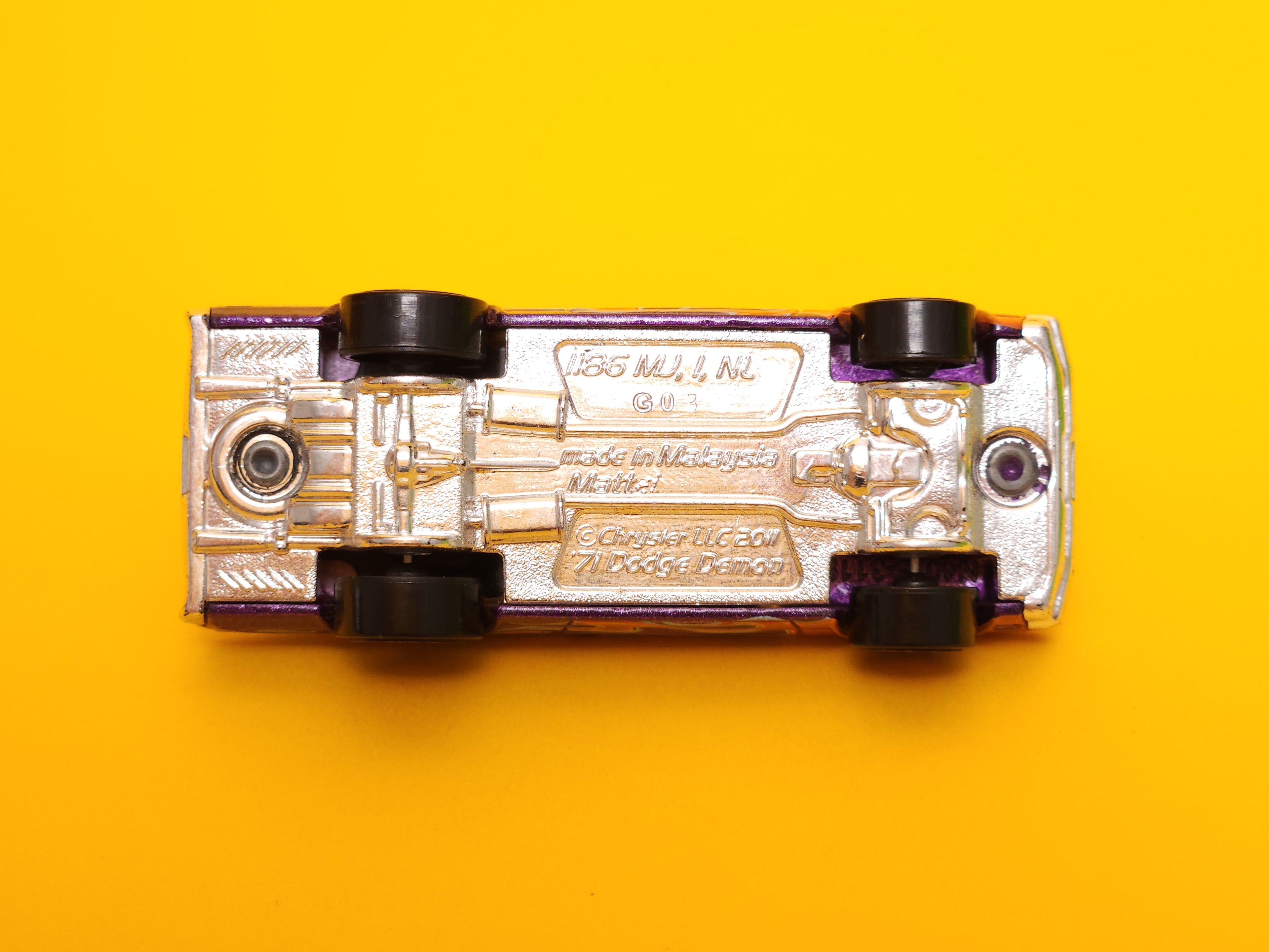 '71 Dodge Demon: Metalflake Purple – 2014 Mattel Hot Wheels Basic