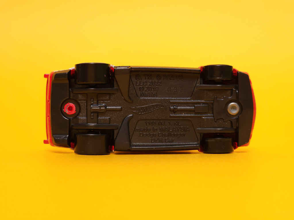 Dodge Challenger Drift Car: Red – 2022 Mattel Hot Wheels Basic