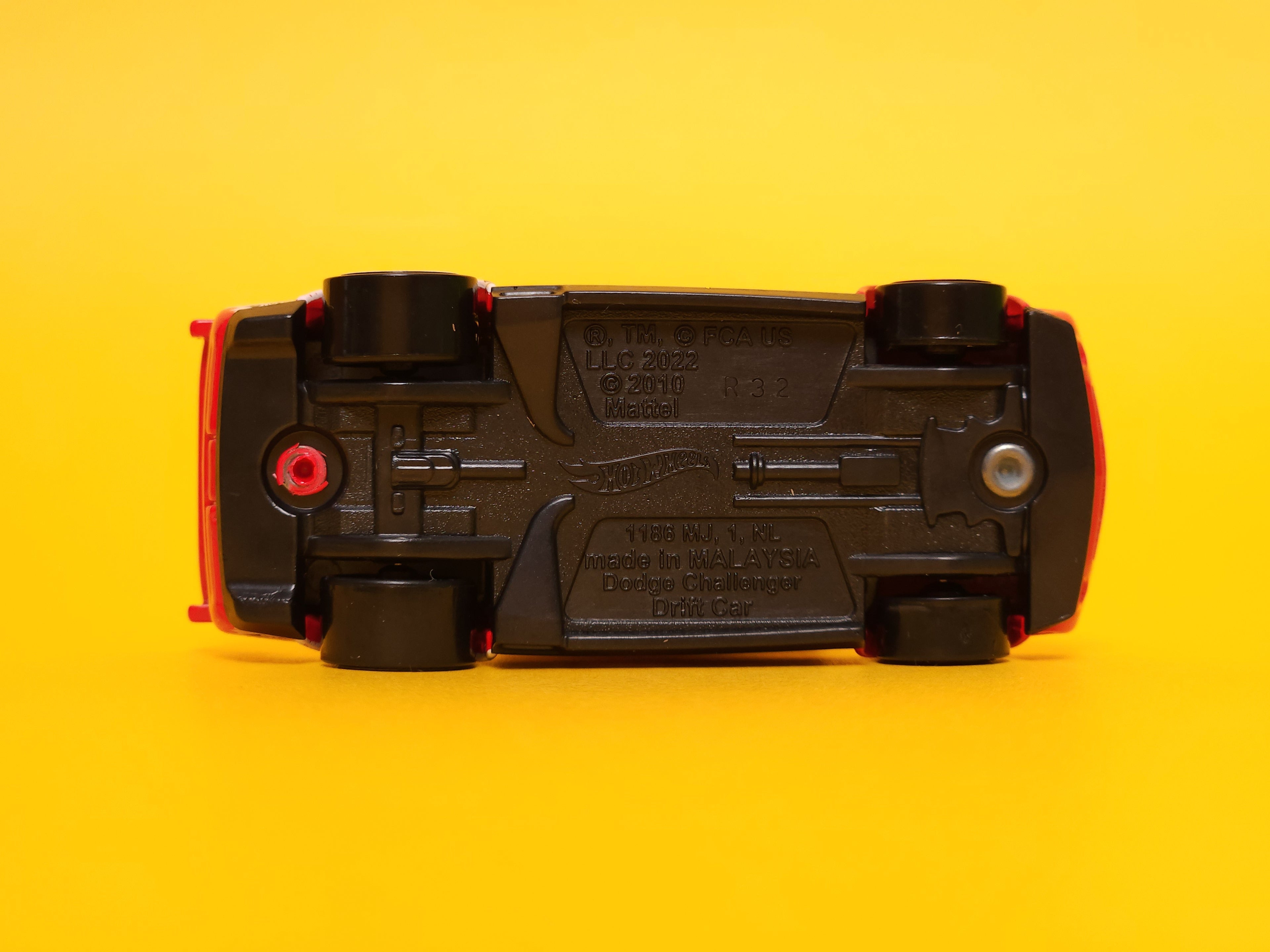 Dodge Challenger Drift Car: Red – 2022 Mattel Hot Wheels Basic