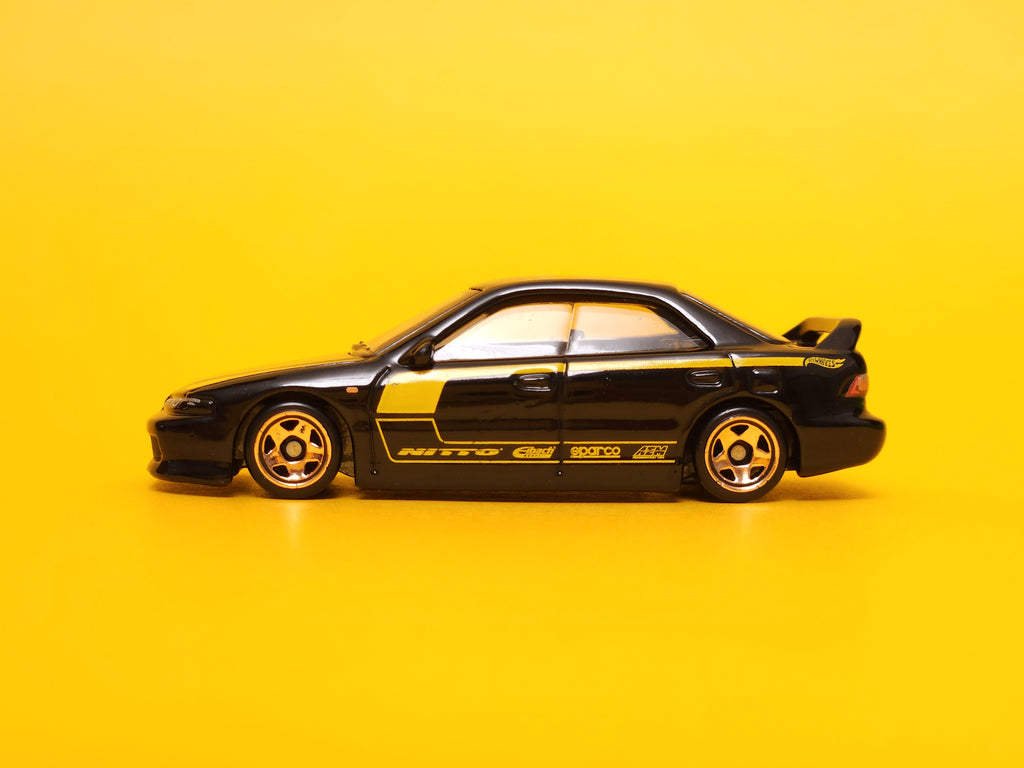Custom Acura Integra Sedan GSR: Black – 2024 Mattel Hot Wheels Silver