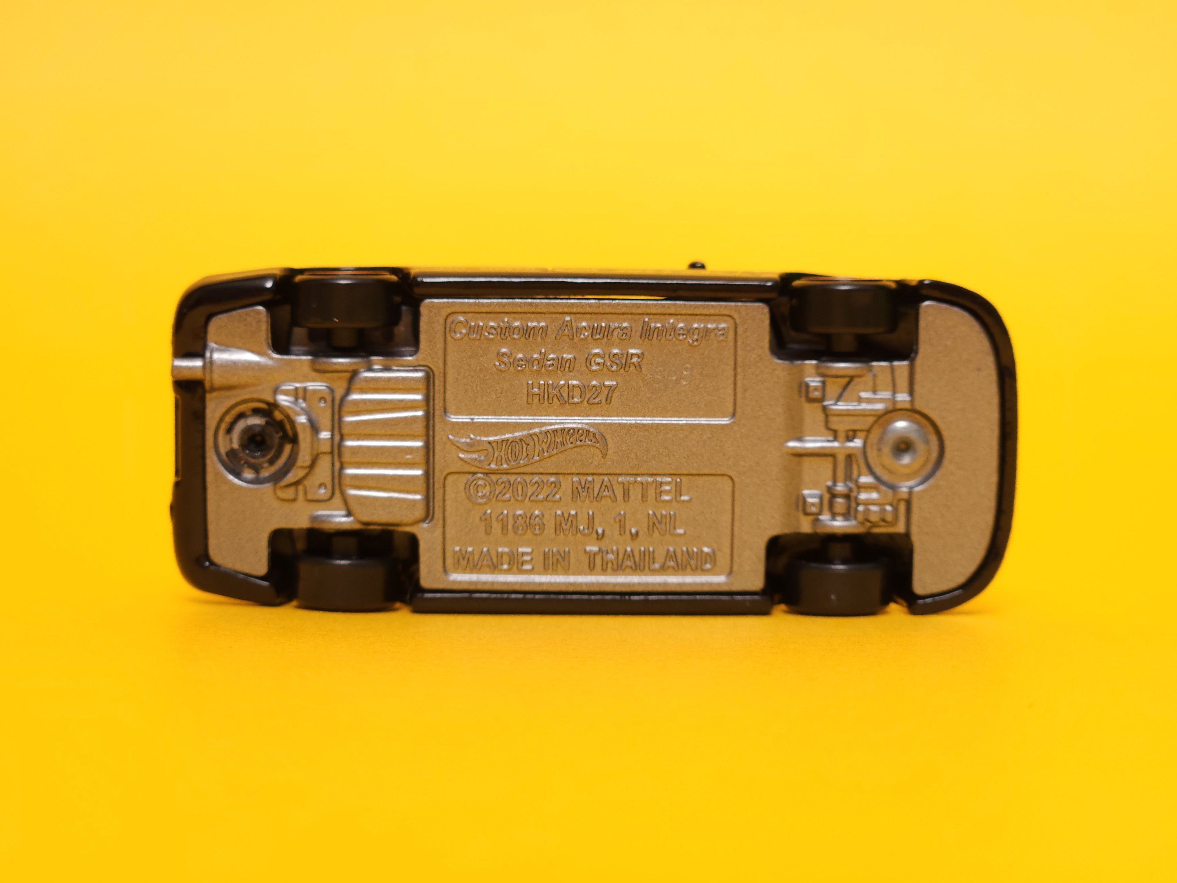 Custom Acura Integra Sedan GSR: Black – 2024 Mattel Hot Wheels Silver