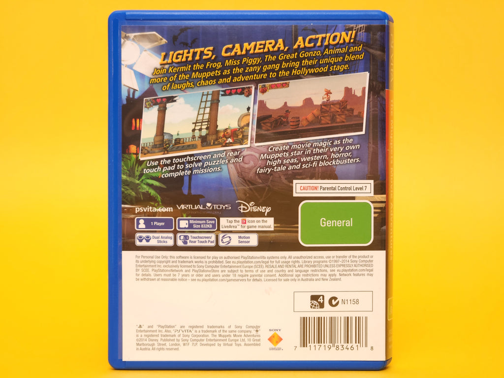 The Muppets Movie Adventures – 2014 PlayStation Vita