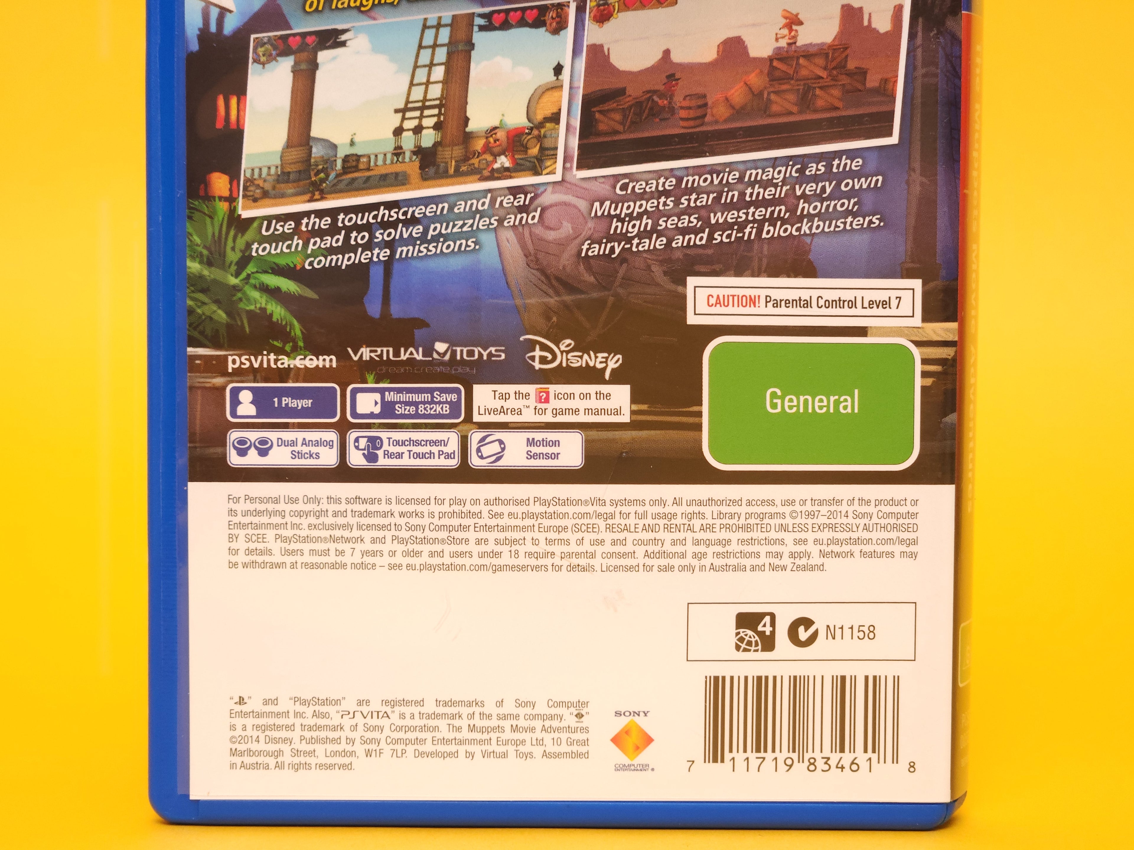 The Muppets Movie Adventures – 2014 PlayStation Vita