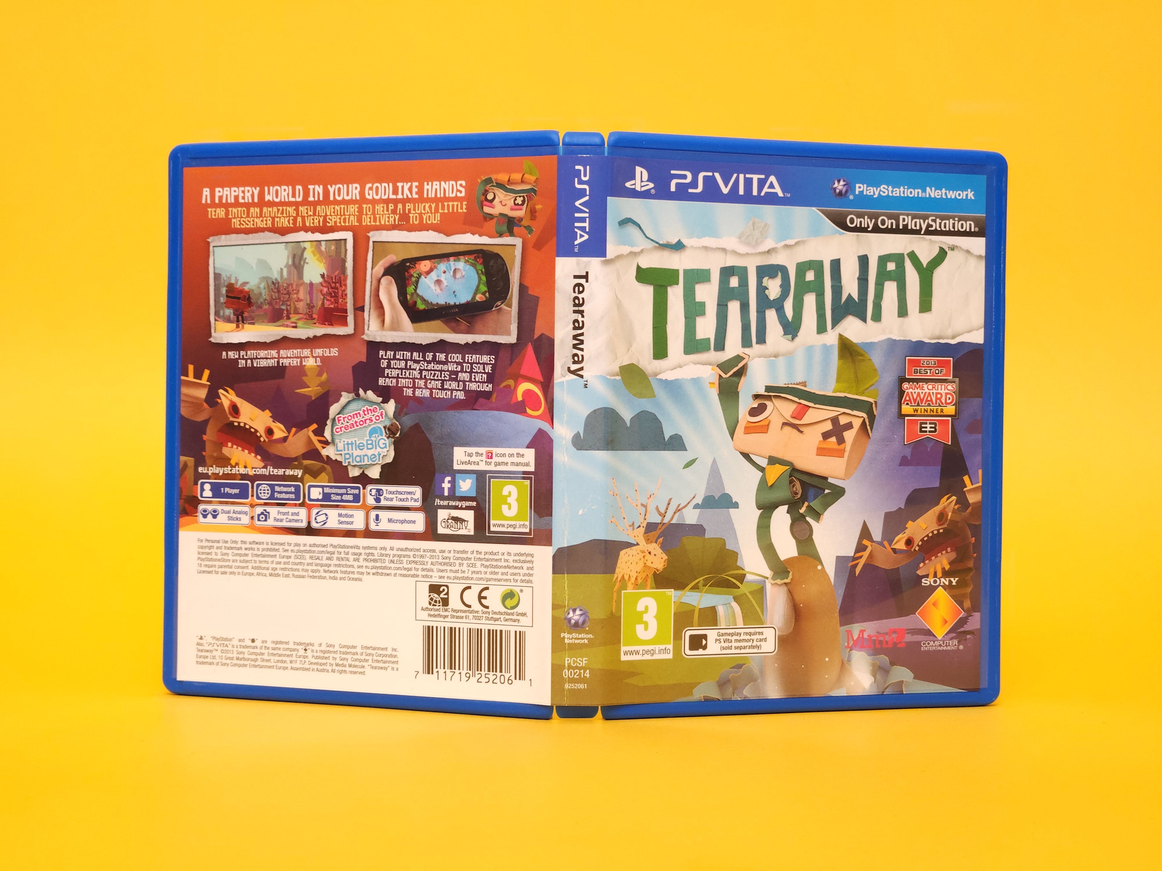 Tearaway – 2013 PlayStation Vita
