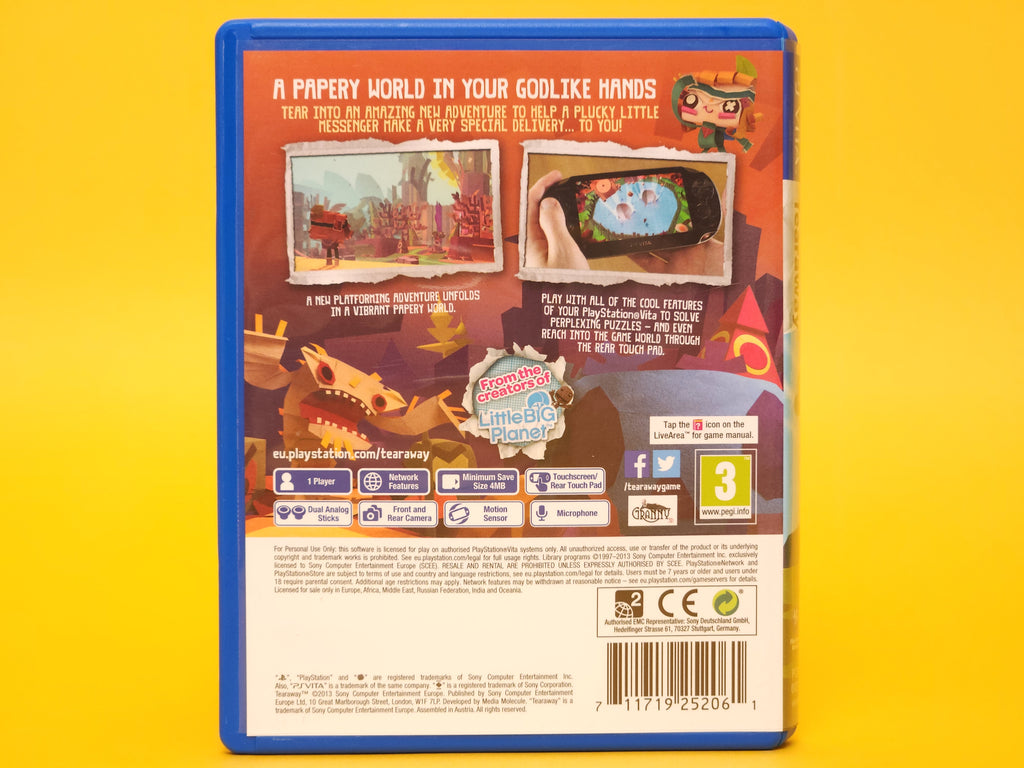 Tearaway – 2013 PlayStation Vita