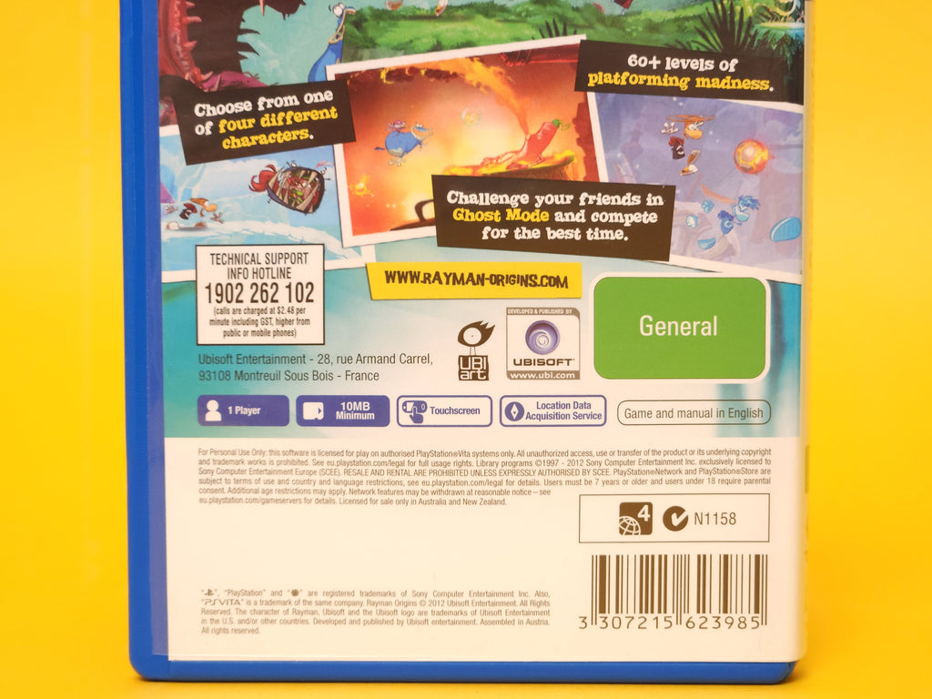 Rayman Origins – 2012 PlayStation Vita