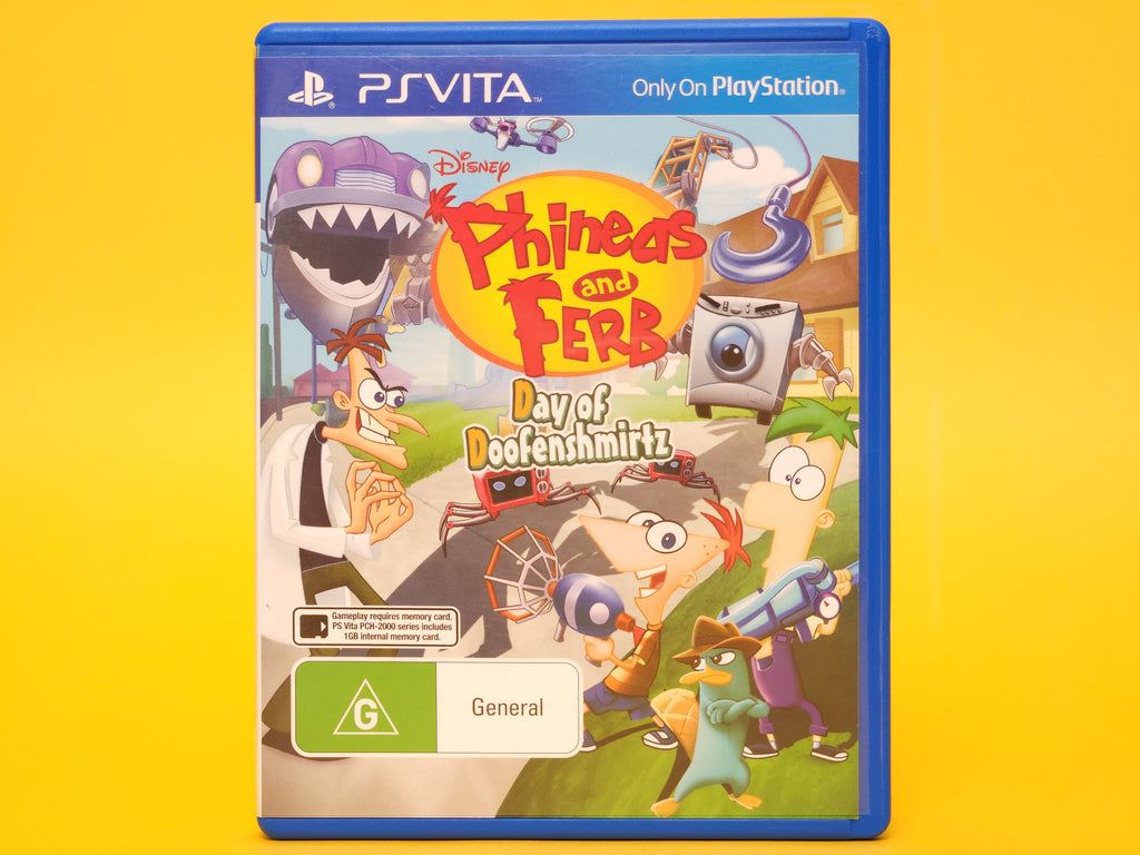Phineas and Ferb: Day of Doofenshmirtz – 2015 PlayStation Vita