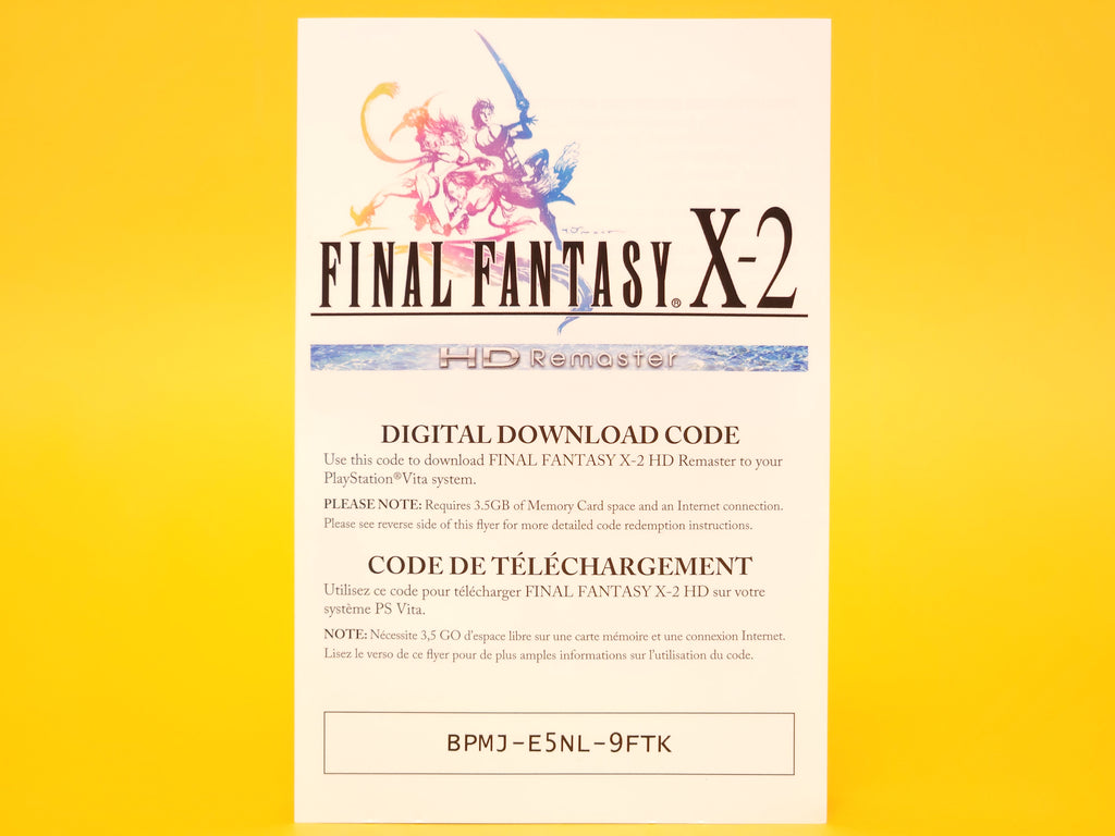 Final Fantasy X | X-2: HD Remaster – 2014 PlayStation Vita