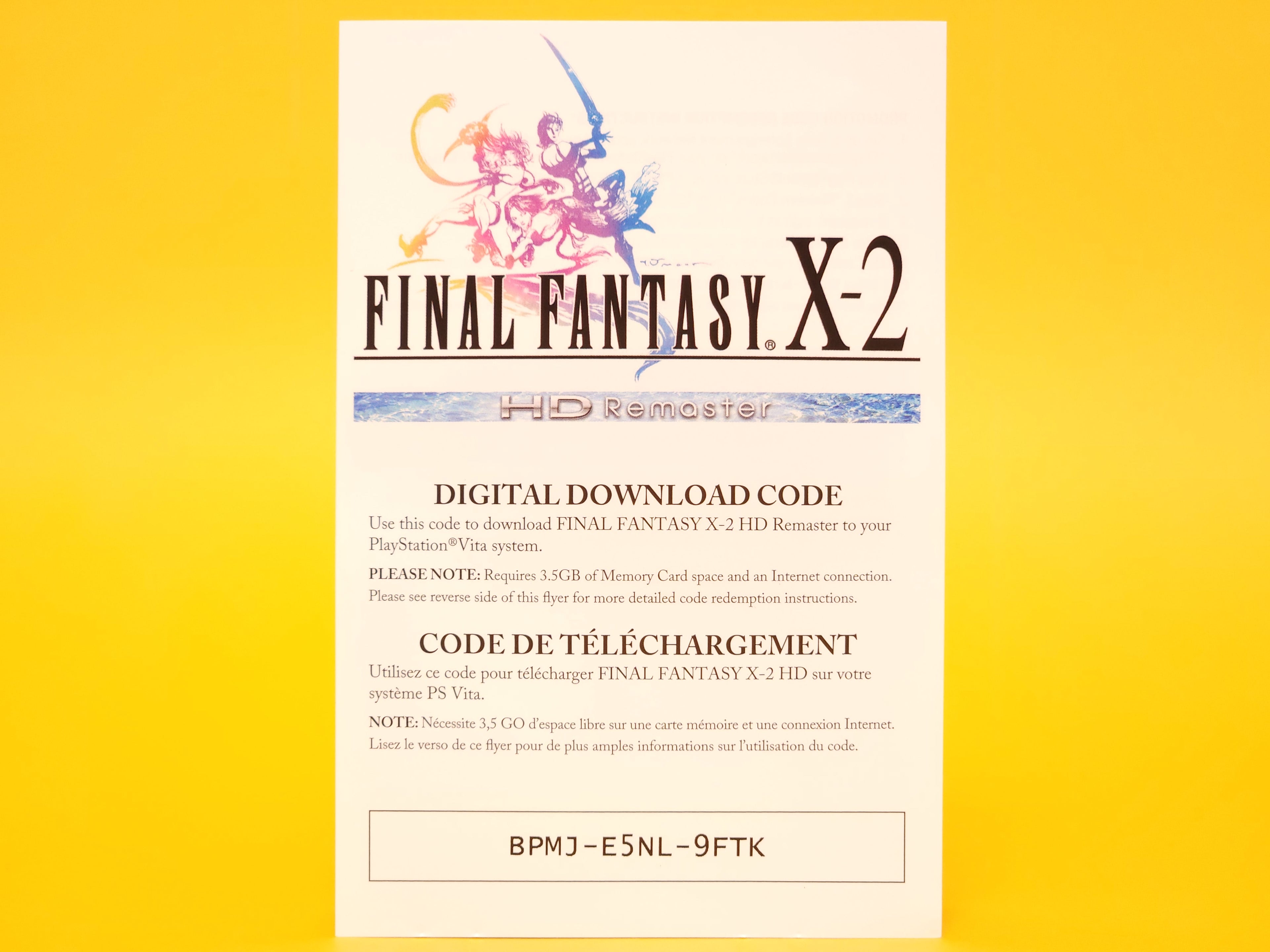 Final Fantasy X | X-2: HD Remaster – 2014 PlayStation Vita