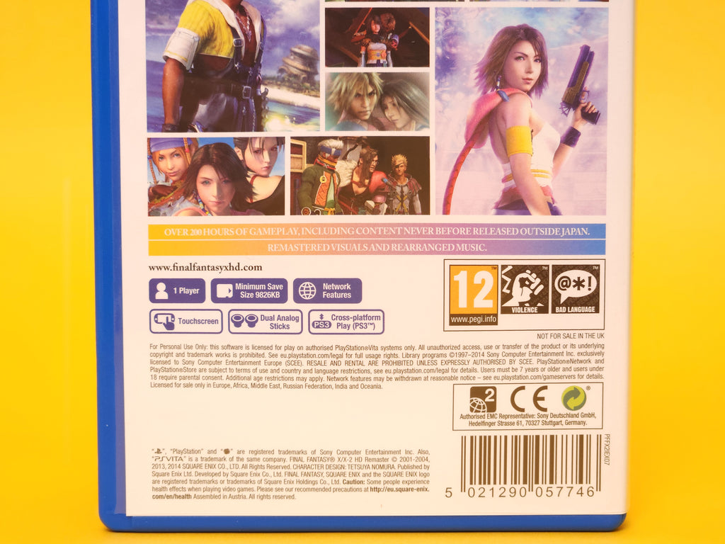 Final Fantasy X | X-2: HD Remaster – 2014 PlayStation Vita