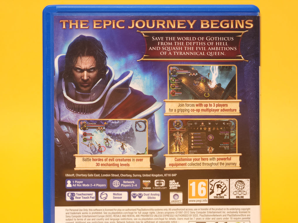 Dungeon Hunter: Alliance – 2012 PlayStation Vita