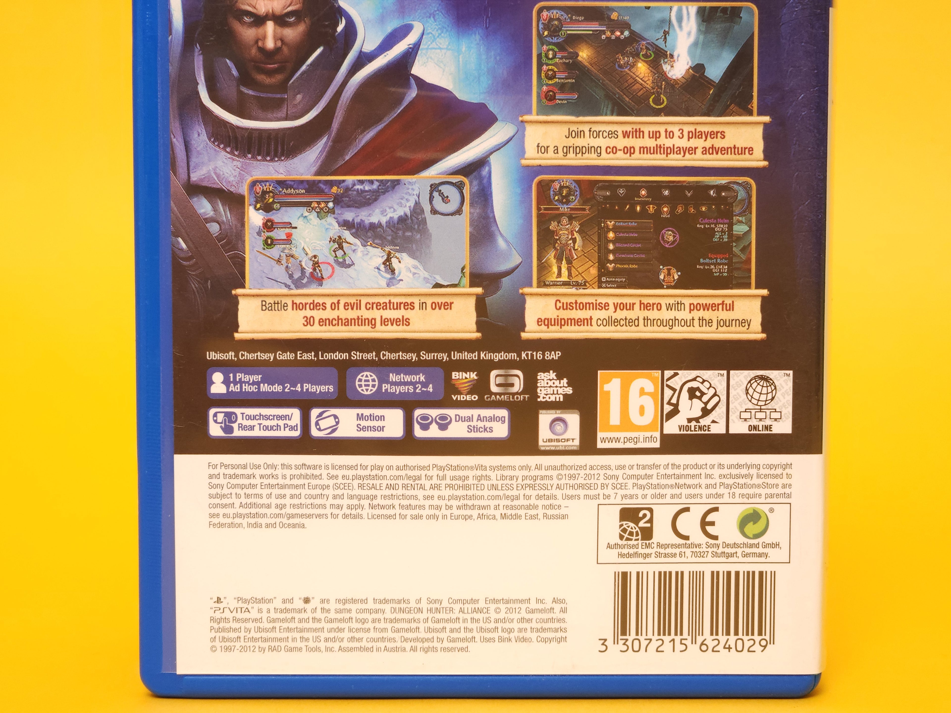 Dungeon Hunter: Alliance – 2012 PlayStation Vita