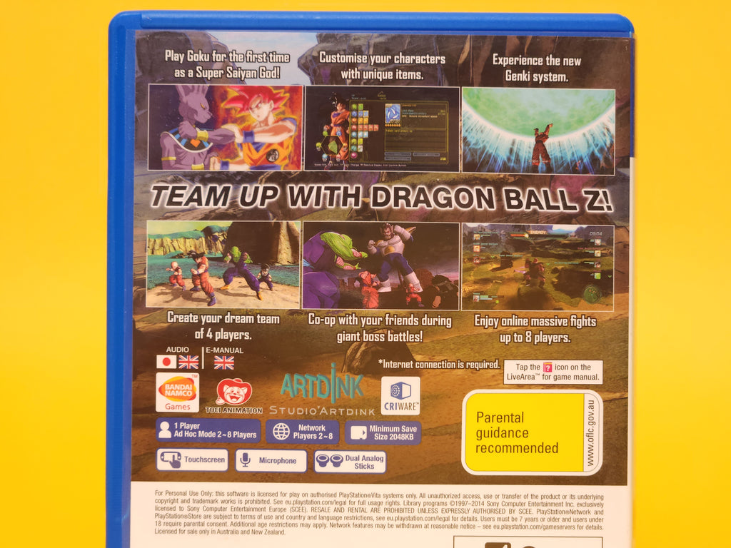 Dragon Ball Z: Battle of Z – 2014 PlayStation Vita