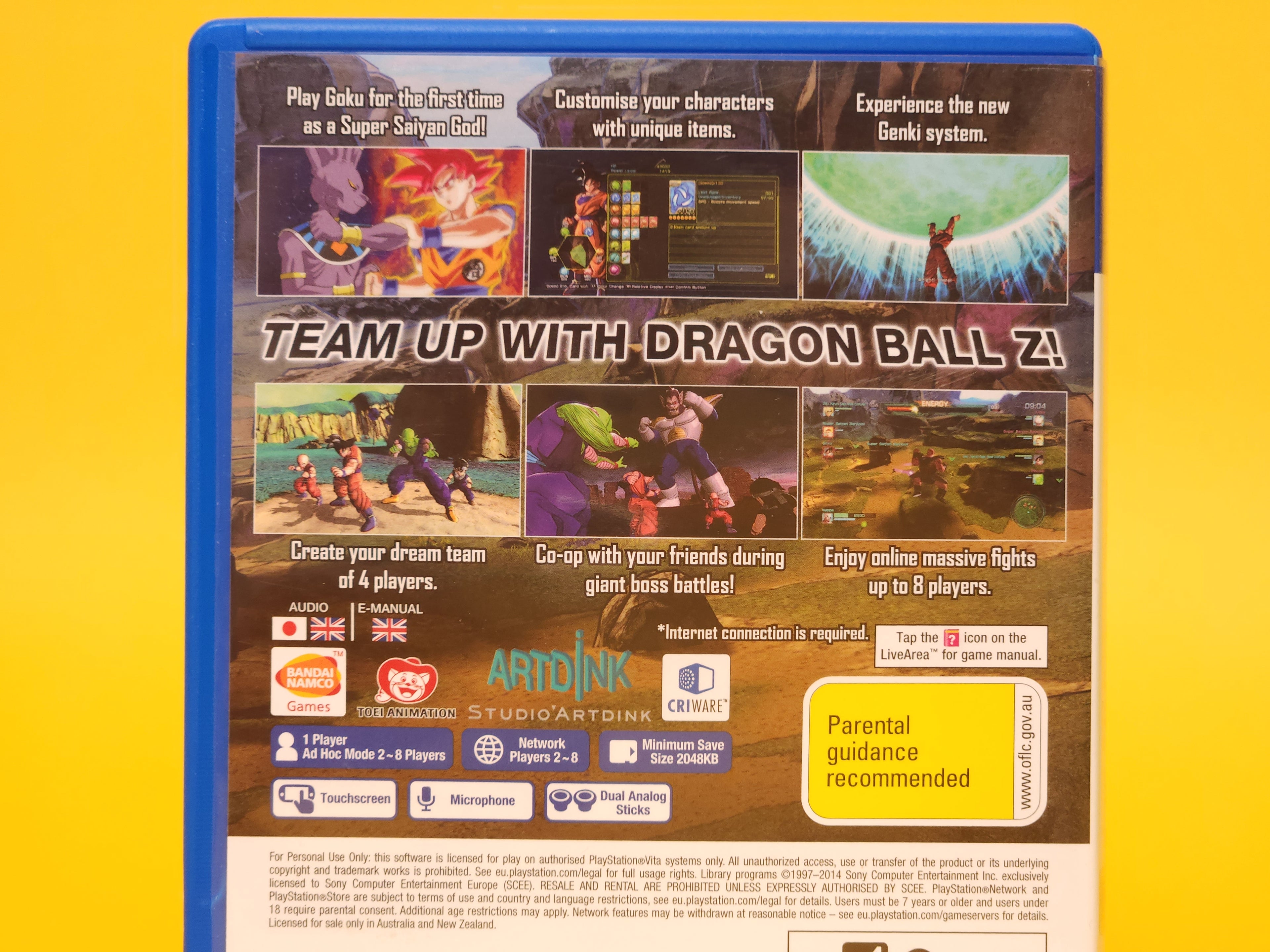 Dragon Ball Z: Battle of Z – 2014 PlayStation Vita