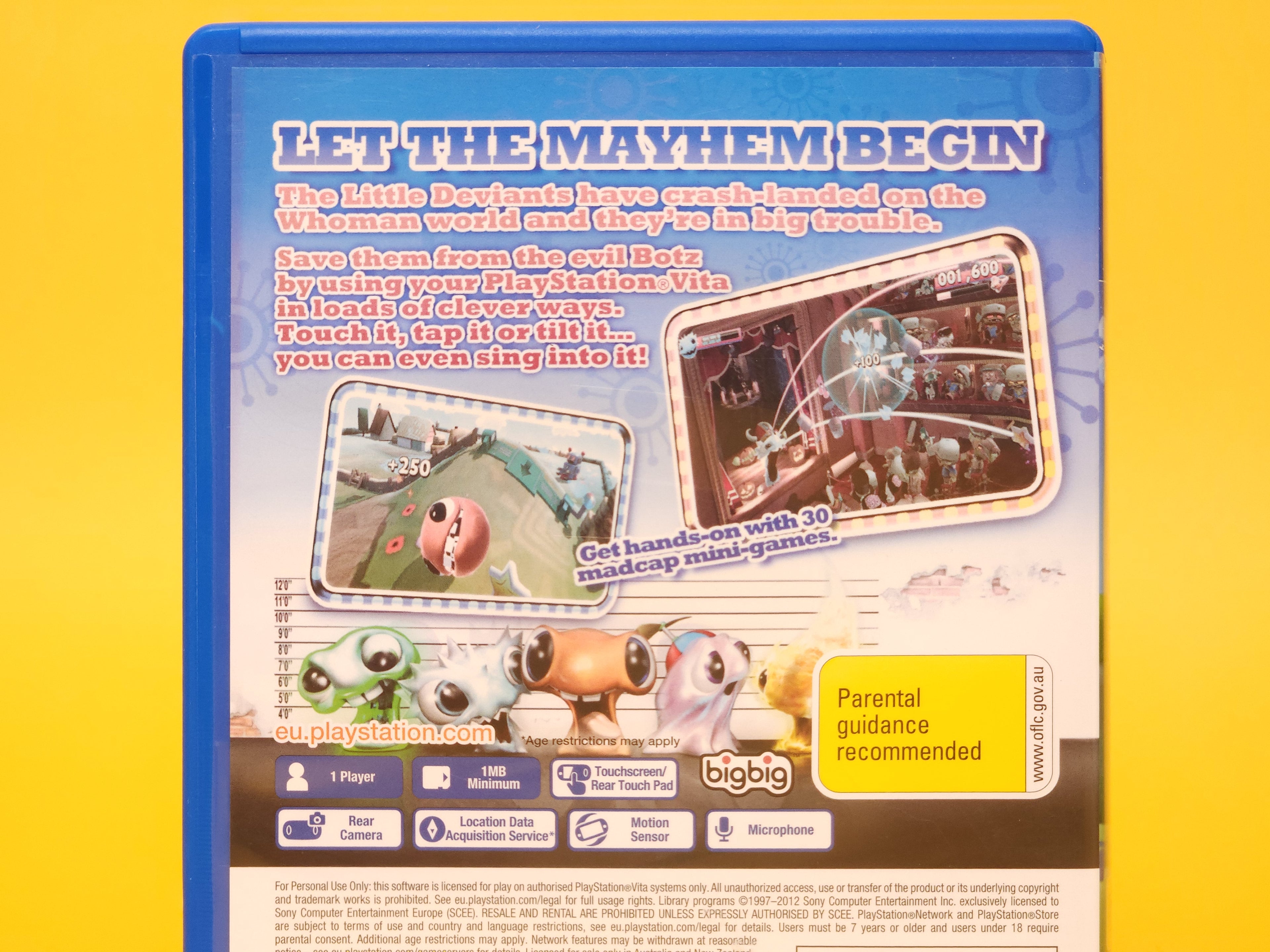 Little Deviants – 2012 PlayStation Vita