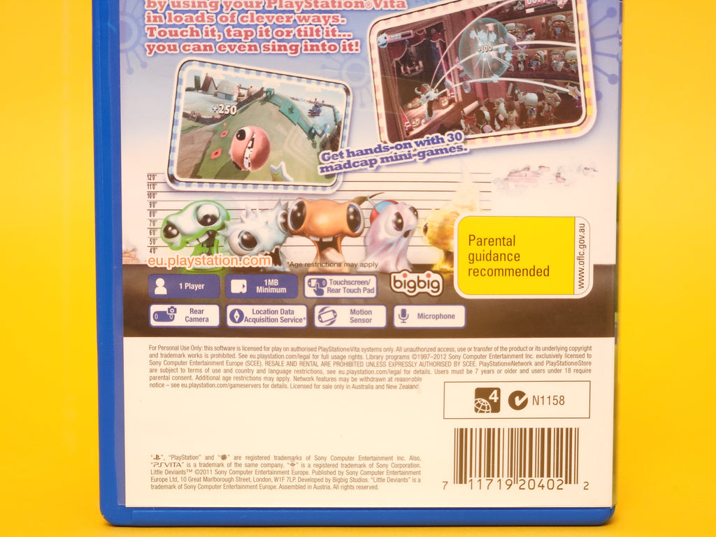 Little Deviants – 2012 PlayStation Vita