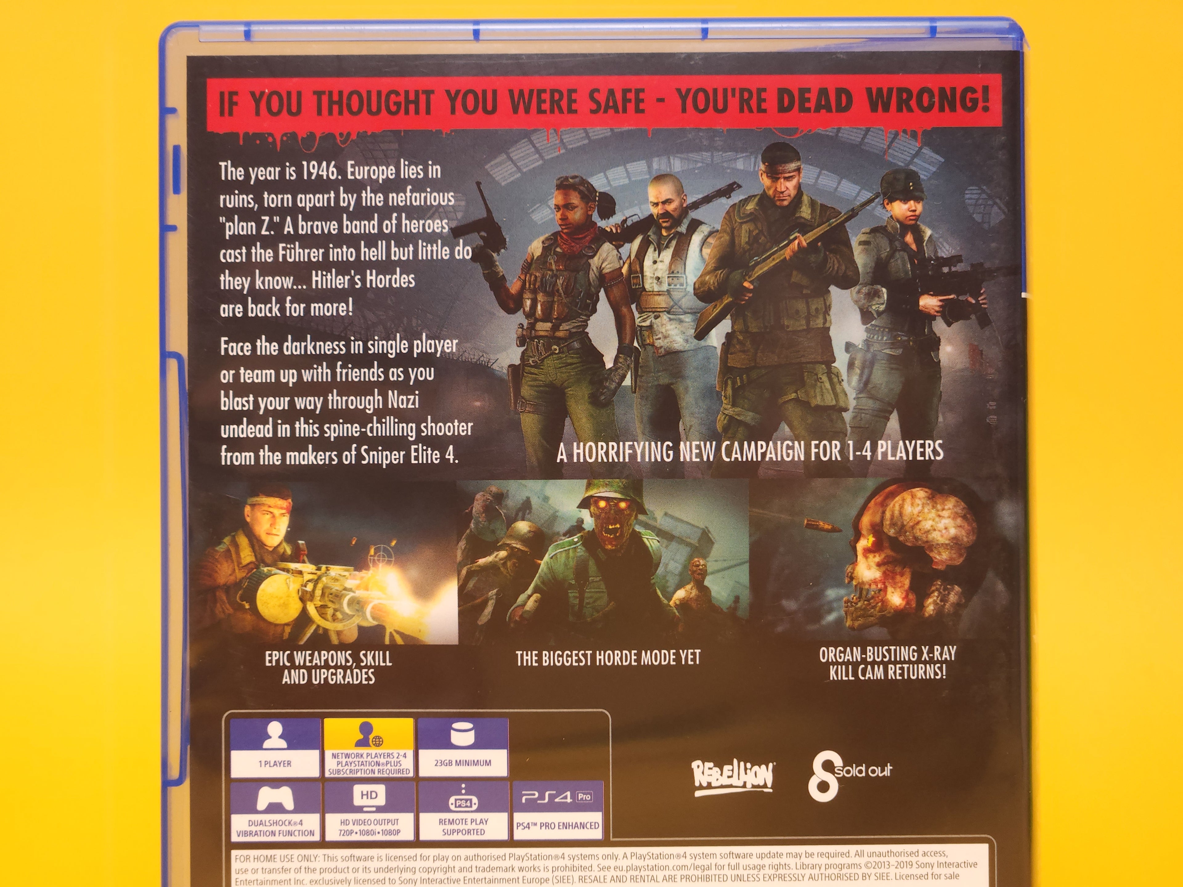 Zombie Army 4: Dead War – 2020 PlayStation 4