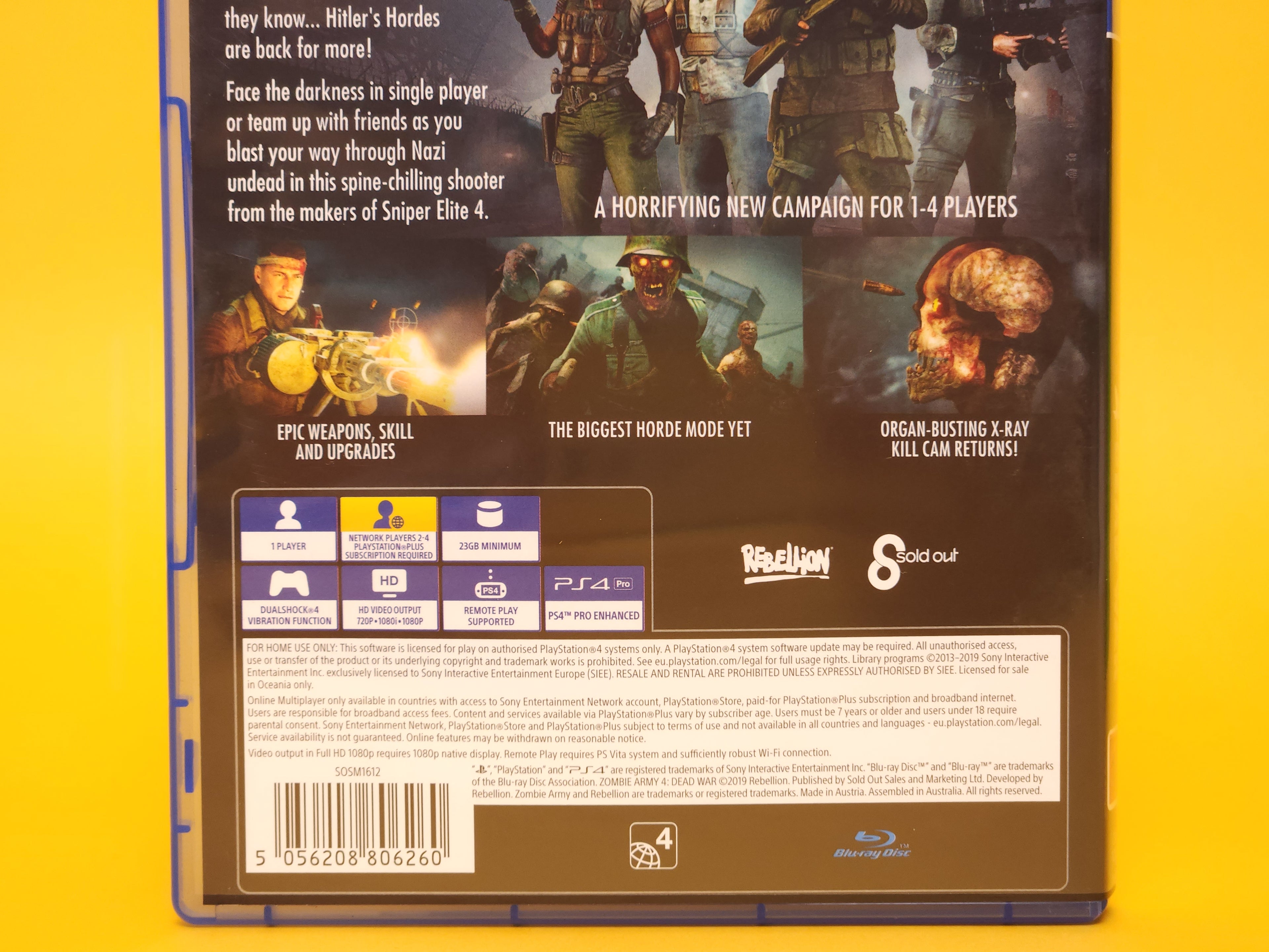 Zombie Army 4: Dead War – 2020 PlayStation 4