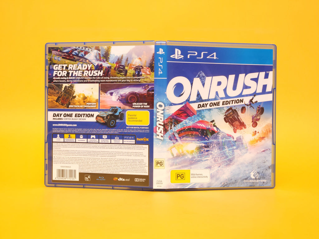 Onrush: Day One Edition – 2018 PlayStation 4