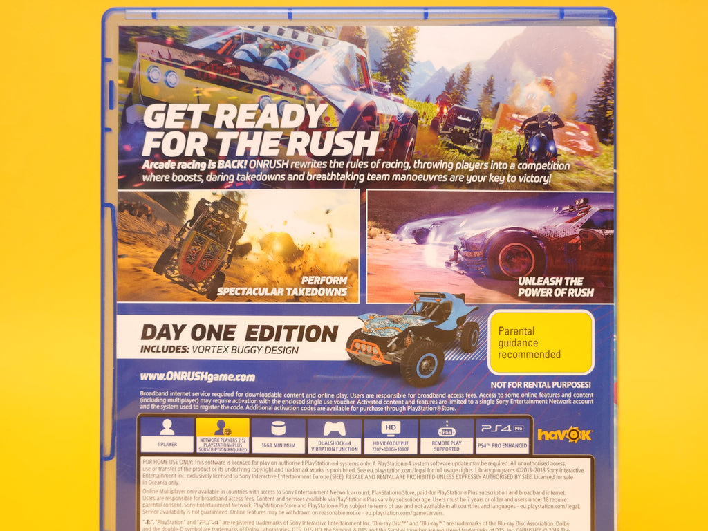 Onrush: Day One Edition – 2018 PlayStation 4