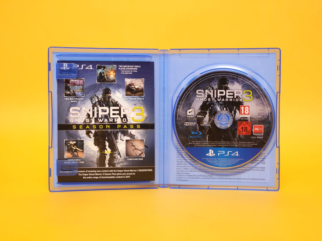Sniper: Ghost Warrior 3: Season Pass Edition – 2017 PlayStation 4