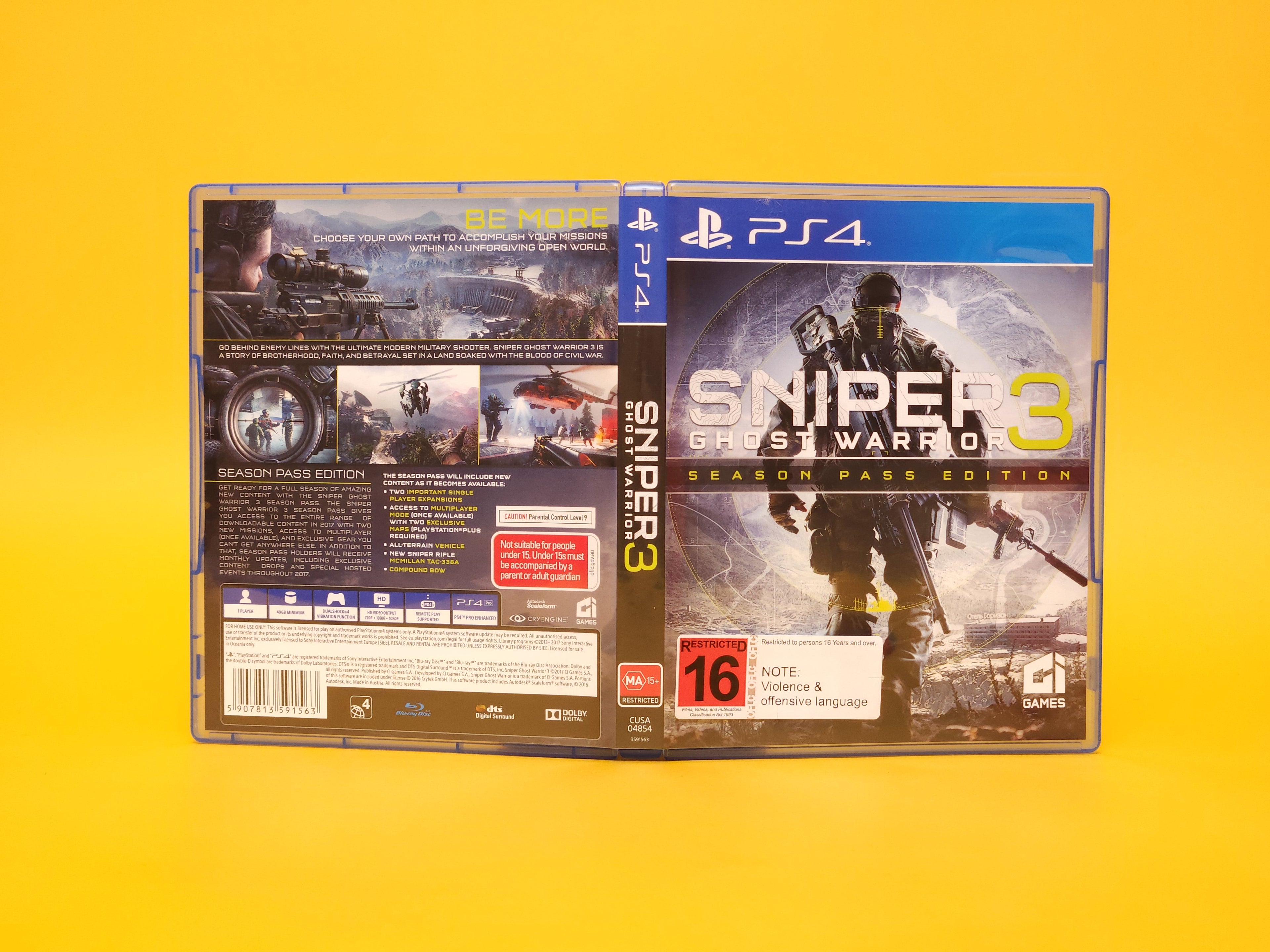 Sniper: Ghost Warrior 3: Season Pass Edition – 2017 PlayStation 4