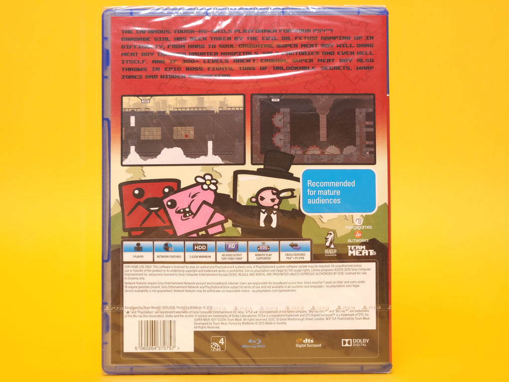 Super Meat Boy – 2015 PlayStation 4