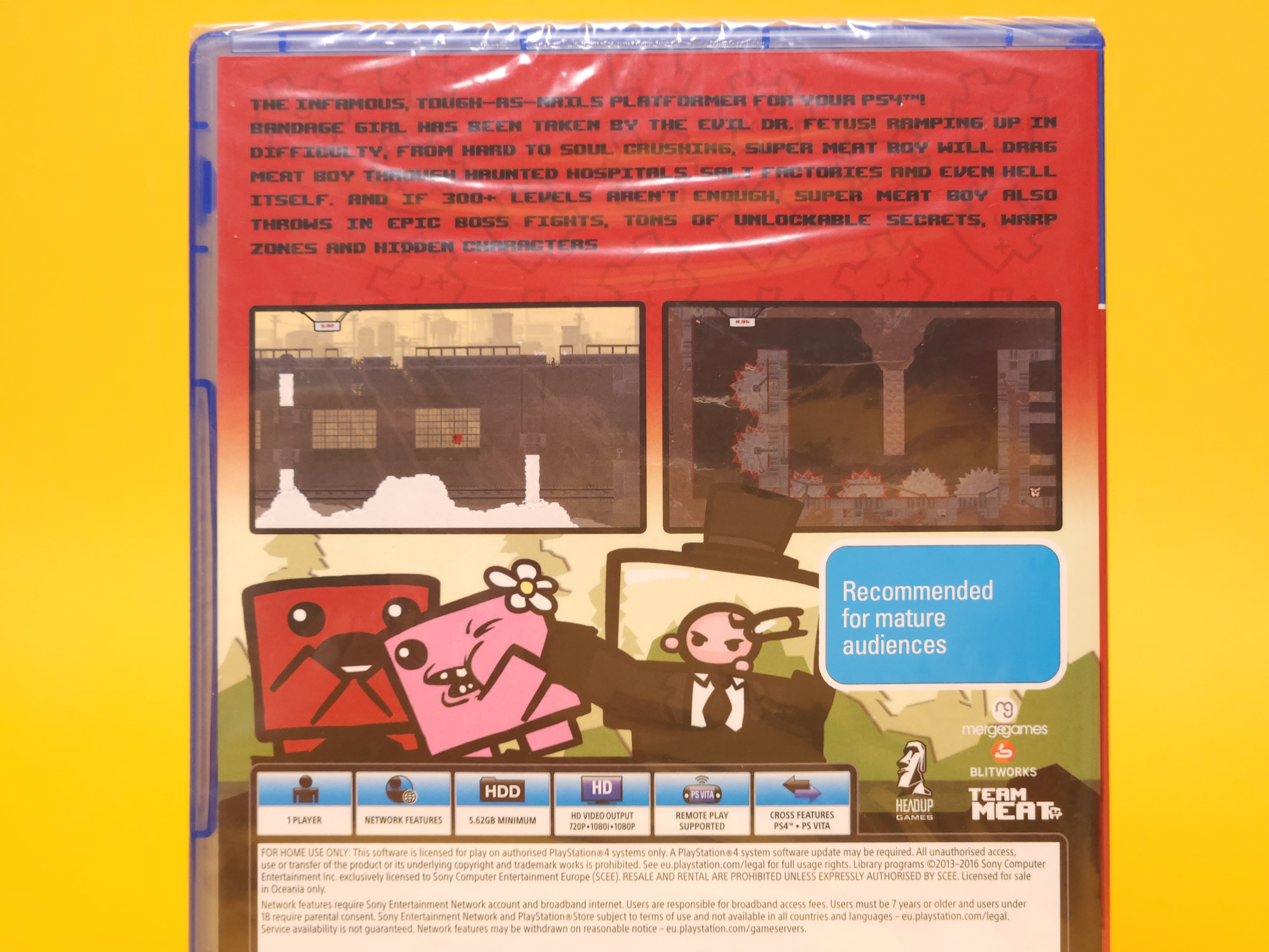 Super Meat Boy – 2015 PlayStation 4