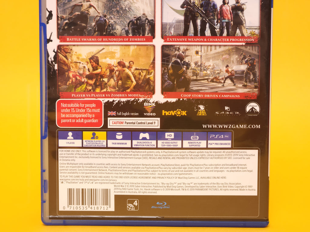 World War Z – 2019 PlayStation 4
