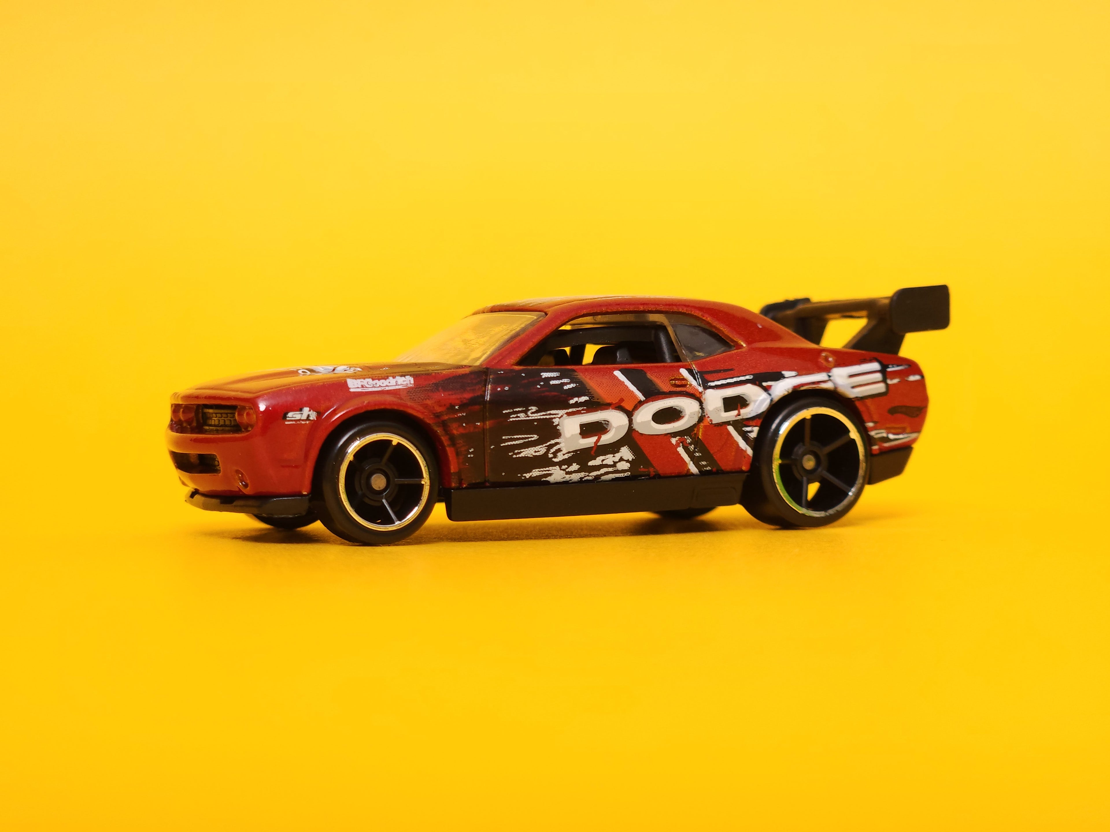 Dodge Challenger Drift Car: Metallic Dark Red – 2011 Mattel Hot Wheels Basic 1st Edition