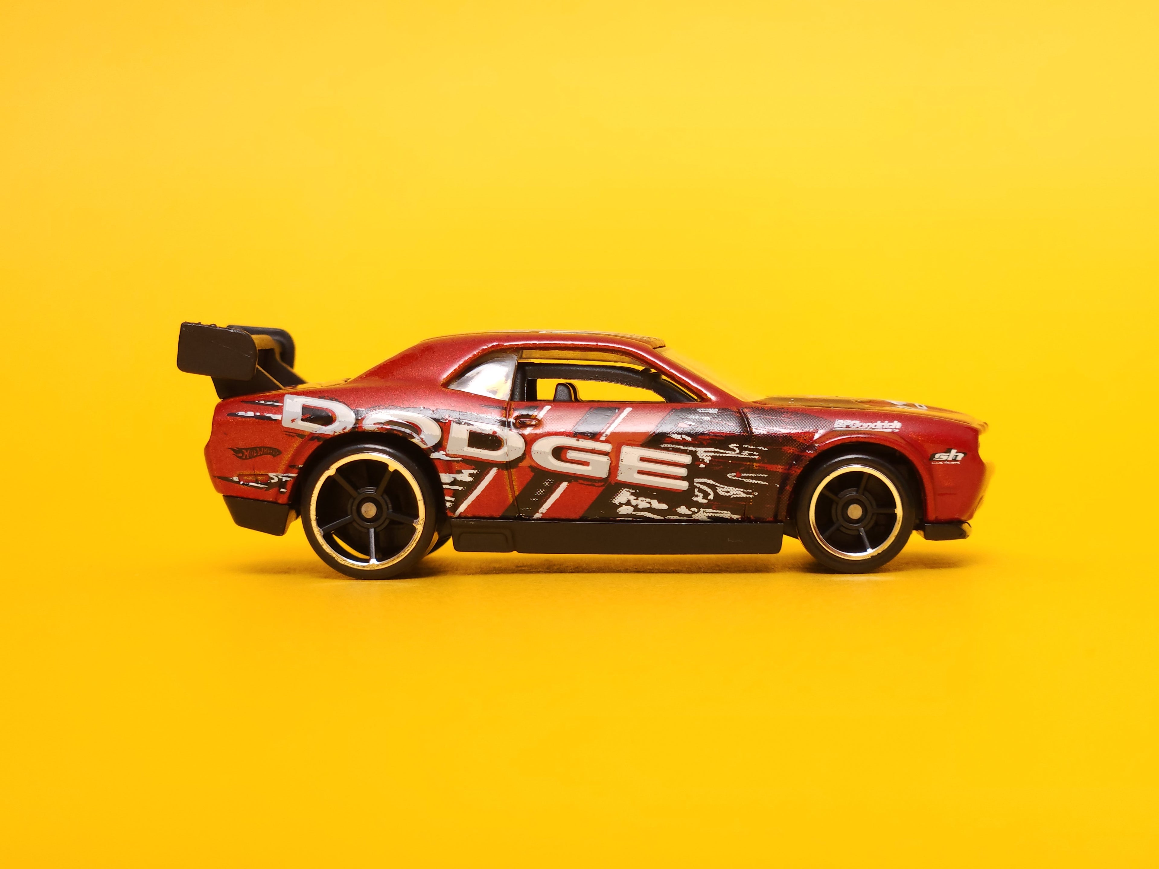 Dodge Challenger Drift Car: Metallic Dark Red – 2011 Mattel Hot Wheels Basic 1st Edition