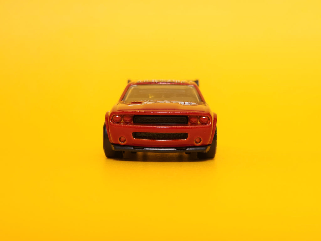 Dodge Challenger Drift Car: Metallic Dark Red – 2011 Mattel Hot Wheels Basic 1st Edition