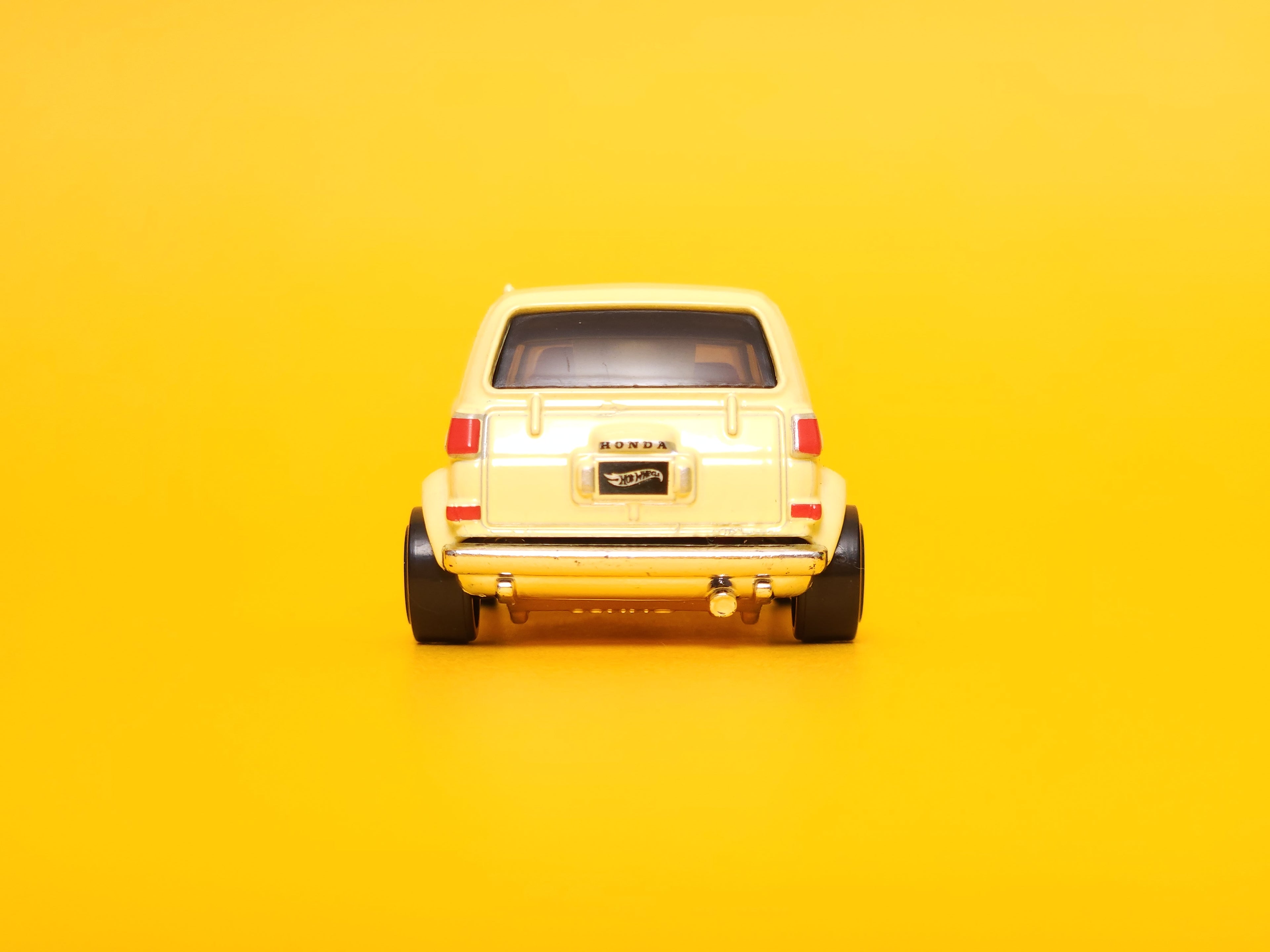 Custom '70 Honda N600: Cream Yellow – 2021 Mattel Hot Wheels Basic 1st Edition