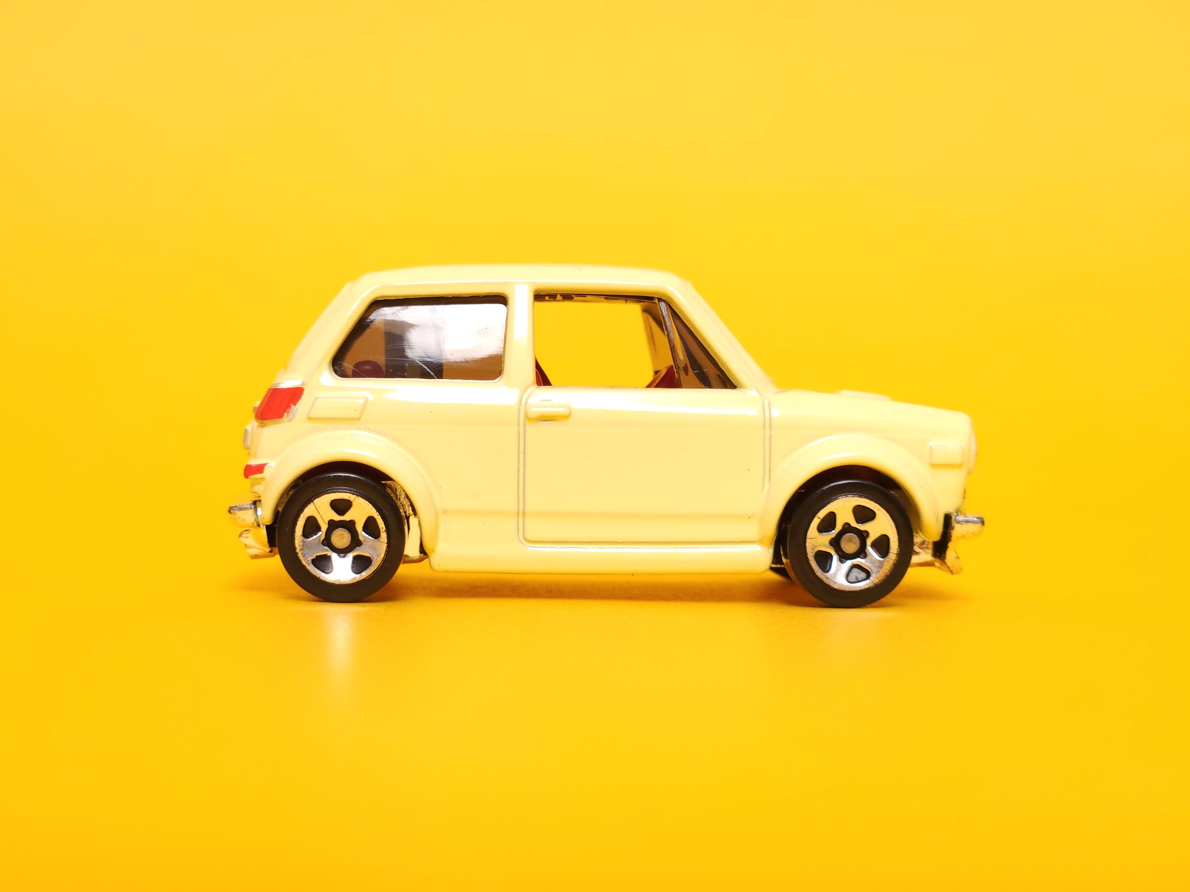 Custom '70 Honda N600: Cream Yellow – 2021 Mattel Hot Wheels Basic 1st Edition