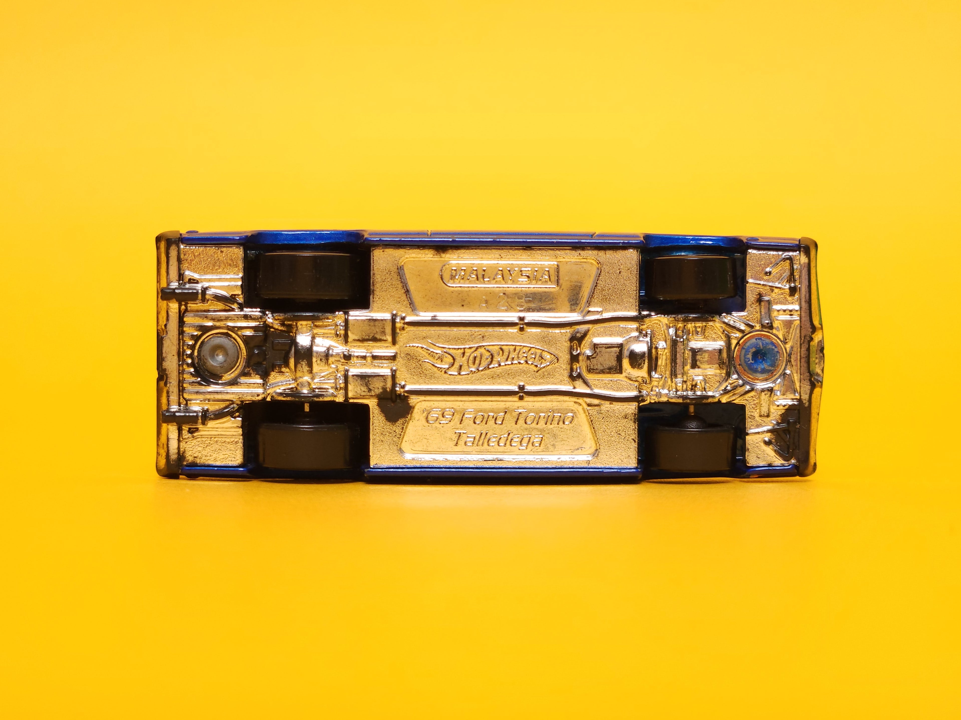 '69 Ford Torino Talladega: Dark Blue – 2008 Mattel Hot Wheels Basic 1st Edition